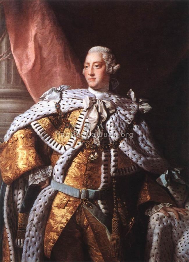 Portrait of George III - 阿兰·雷姆赛